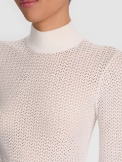 Alice and Olivia PULLOVERS*LANIE POINTELLE PULLOVER