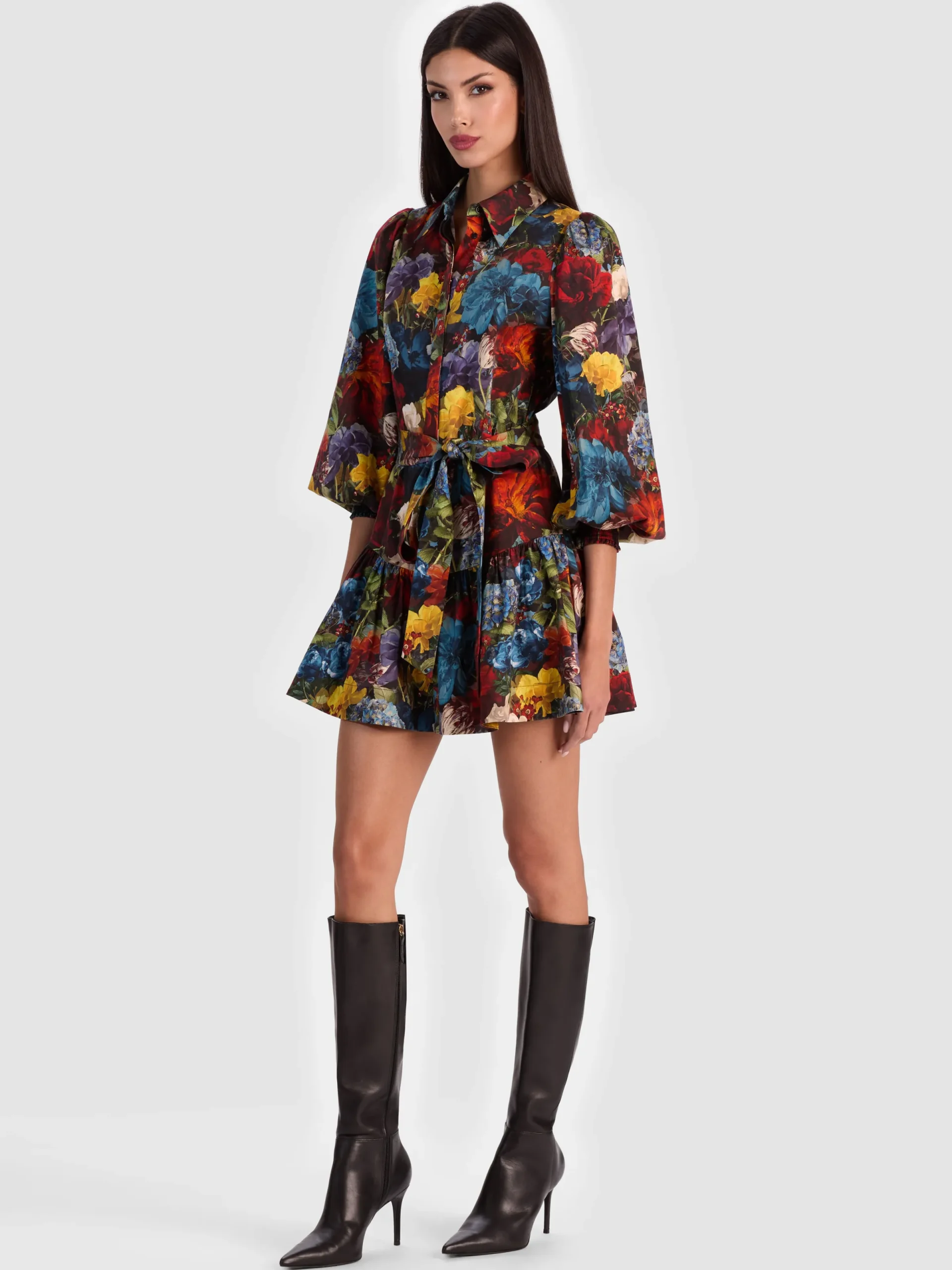 Alice and Olivia MINI*LILY MINI SHIRT DRESS