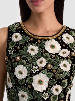 Alice and Olivia MINI*LINDSEY EMBELLISHED GOWN