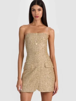 Alice and Olivia MINI*MADISON MINI BLAZER DRESS