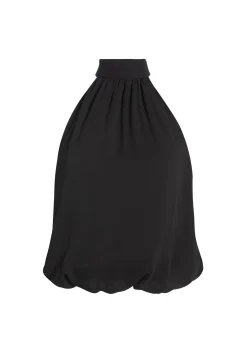 Alice and Olivia ANDREW PANT|JADE MESH BUTTON DOWN*MARIS HALTER TOP WHITE