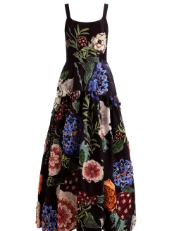 Alice and Olivia MAXI*MAXINE EMBELLISHED GOWN