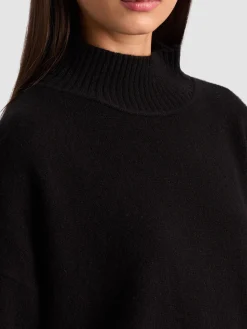 Alice and Olivia PULLOVERS*MELIE CASHMERE PULLOVER ECRU