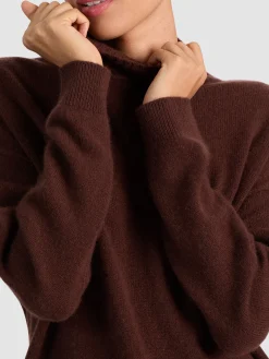 Alice and Olivia PULLOVERS*MELIE CASHMERE PULLOVER BLACK