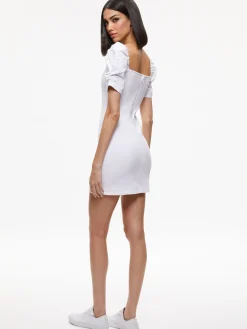 Alice and Olivia MINI*MIMI DENIM MINI DRESS