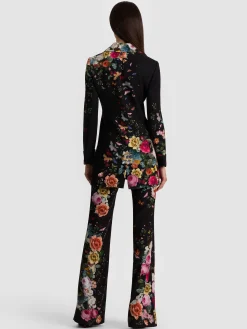 Alice and Olivia BLAZERS*MYA PRINTED BLAZER VISIONARY