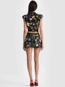 Alice and Olivia MINI*NOAH PLEATED MINI SKORT