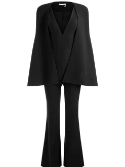 Alice and Olivia JUMPSUITS + ROMPERS*NOVA CAPE JUMPSUIT