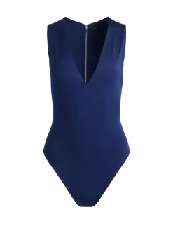 Alice and Olivia BODYSUITS*OLEA BODYSUIT MOCHA