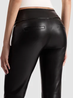 Alice and Olivia VEGAN*OLIVIA VEGAN BOOTCUT PANT DARK OLIVE