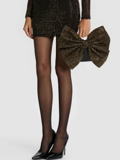 Alice and Olivia BAGS + ACCESSORIES*RAVEN EMBELLISHED BOW BAG