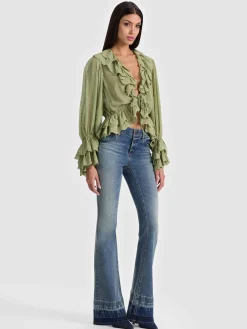 Alice and Olivia JEANS*ROSELINE JEAN