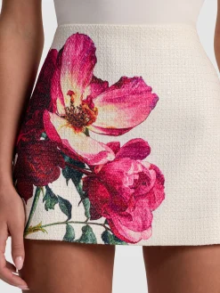 Alice and Olivia MINI*RUBI MINI SKIRT CAROLINA BLUE