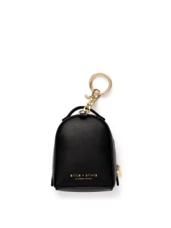 Alice and Olivia BAGS + ACCESSORIES*STACEFACE MINI BACKPACK KEYCHARM
