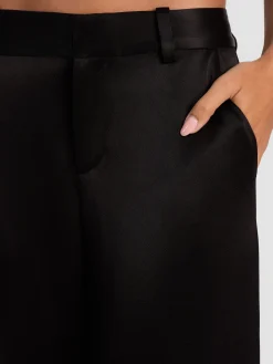 Alice and Olivia WIDE LEG*STU BAGGY PANT GOLD