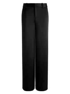Alice and Olivia WIDE LEG*STU BAGGY PANT GOLD
