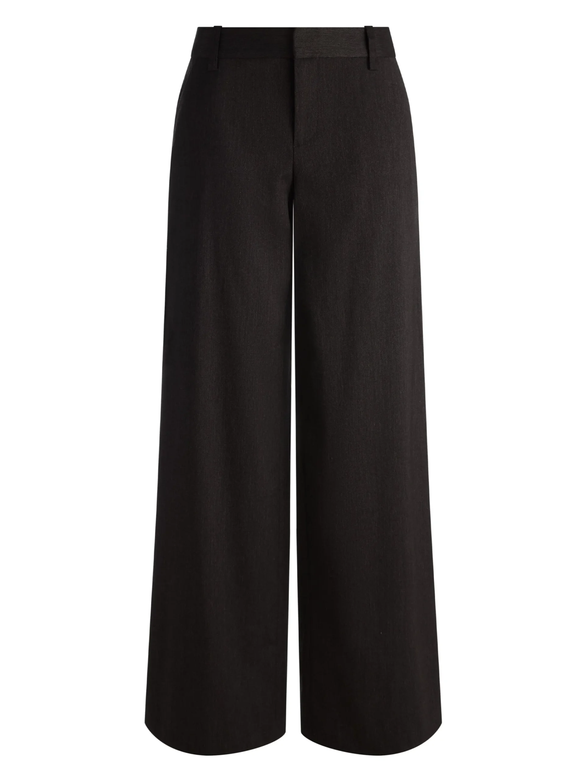 Alice and Olivia WIDE LEG*STU BAGGY PANT BLACK