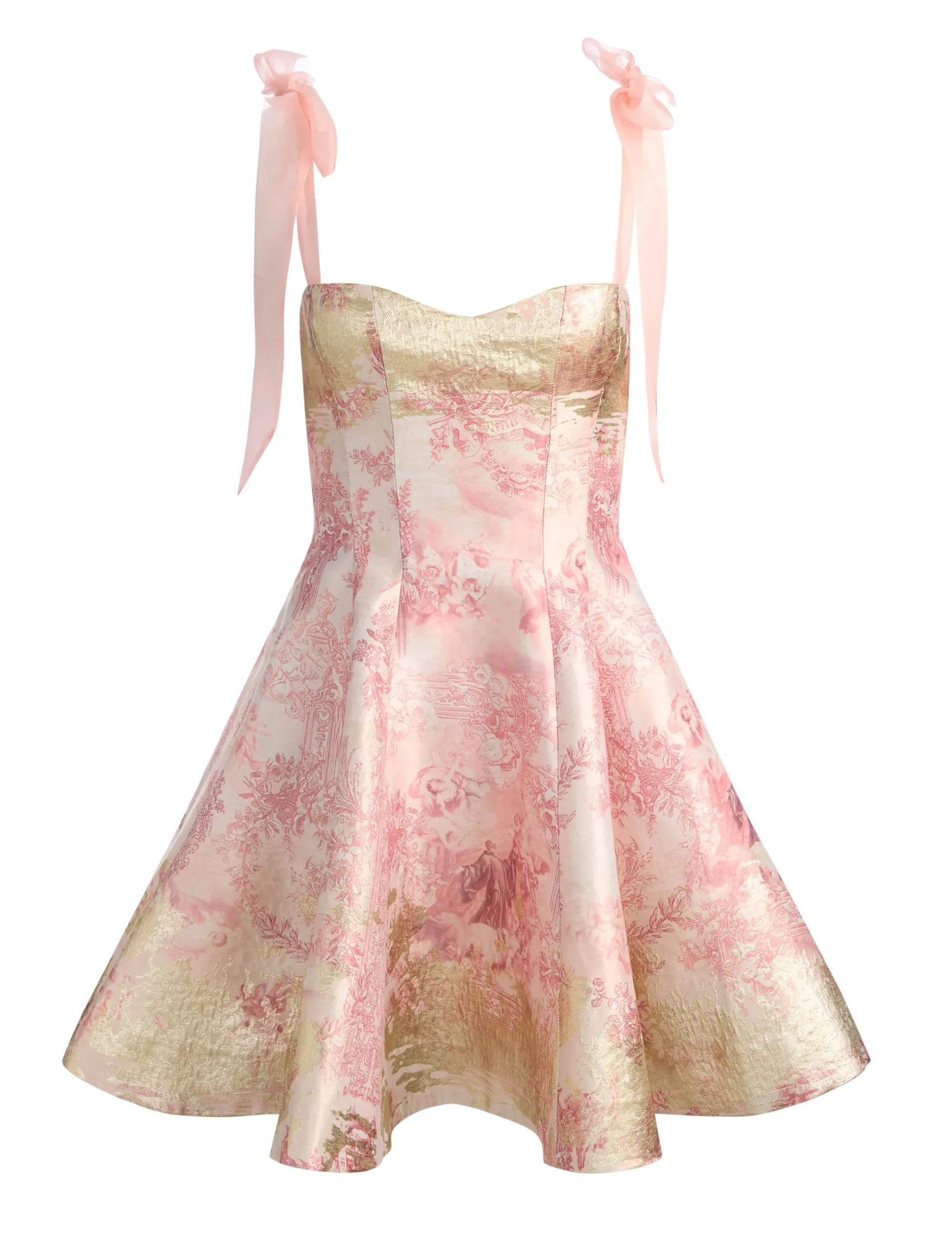 Alice and Olivia MINI*SUMMER MINI DRESS OFF WHITE