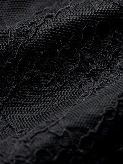 Alice and Olivia BODYSUITS*TAEYN LACE BODYSUIT OFF WHITE