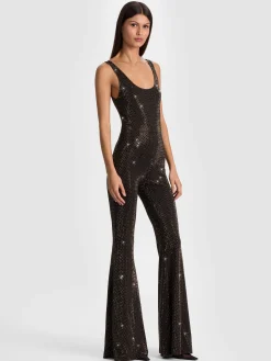 Alice and Olivia JUMPSUITS + ROMPERS*TERESA EMBELLISHED JUMPSUIT
