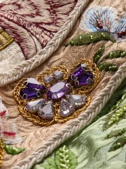 Alice and Olivia COATS*THOMAS EMBELLISHED COAT BLACK