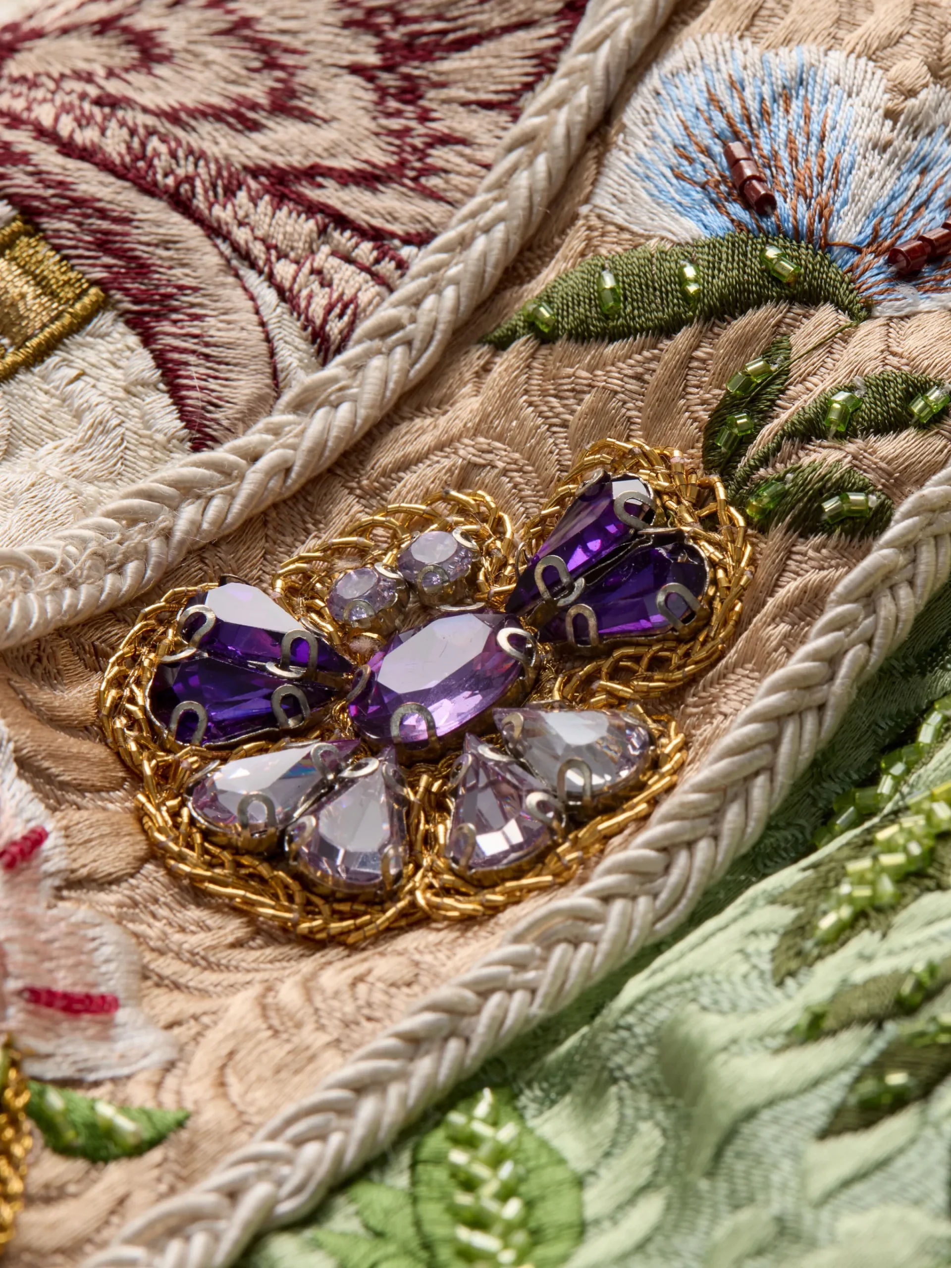 Alice and Olivia COATS*THOMAS EMBELLISHED COAT BLACK