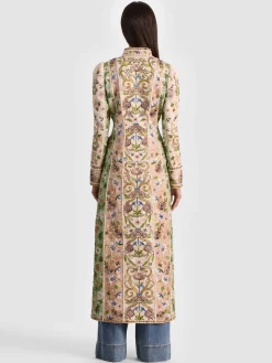 Alice and Olivia COATS*THOMAS EMBELLISHED COAT BLACK