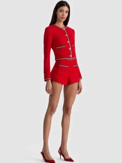 Alice and Olivia SHORTS*TROY TWEED SHORT