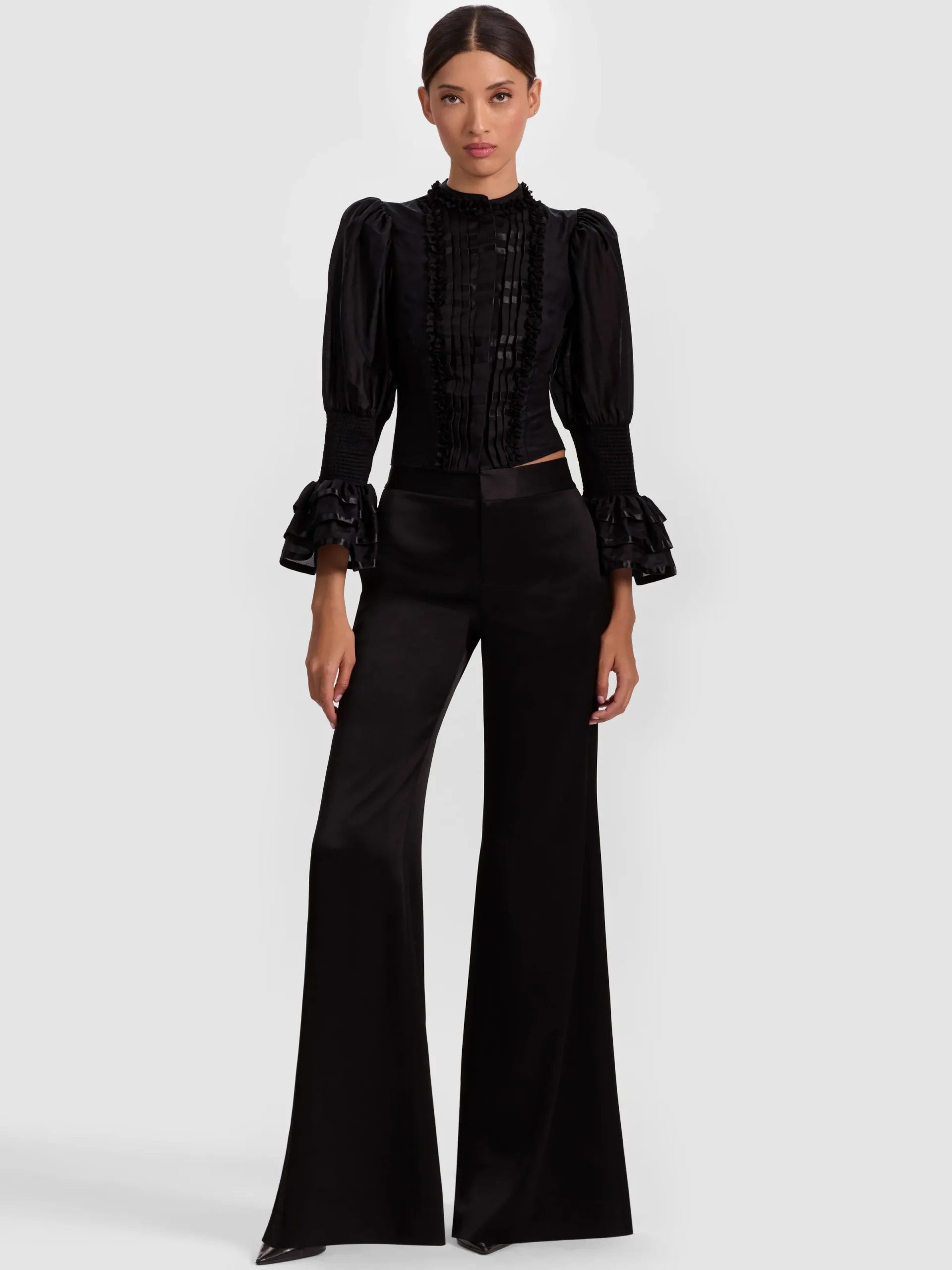 Alice and Olivia BLOUSES*VICKY BLOUSE OFF WHITE