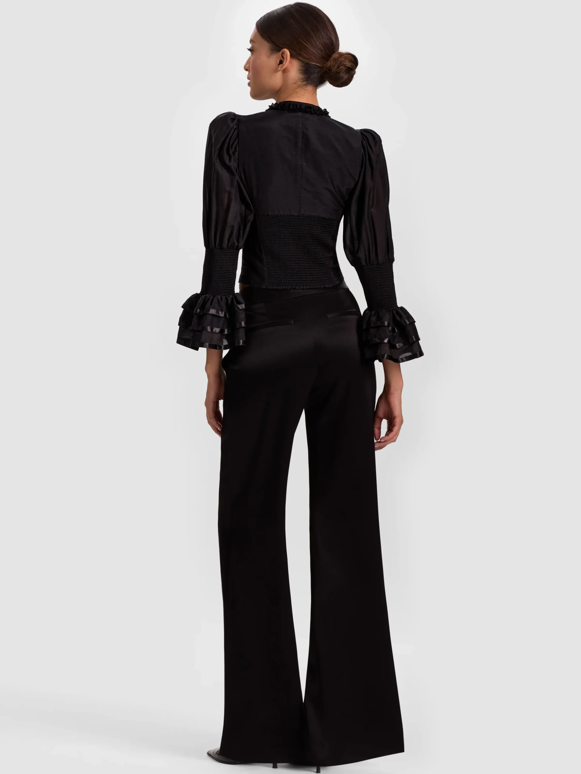 Alice and Olivia BLOUSES*VICKY BLOUSE OFF WHITE