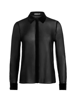 Alice and Olivia BLOUSES*WILLA COMBO BLOUSE GILDED ROSE