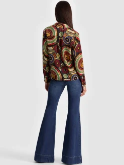 Alice and Olivia BLOUSES*WILLA SILK BLOUSE