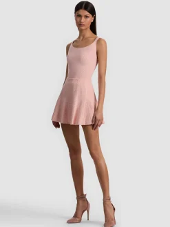 Alice and Olivia MINI*ZONA TWEED MINI SKIRT SAGE